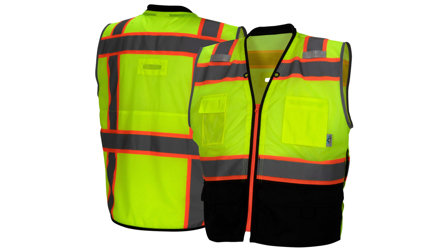 RVZ46B Series Hi-Vis Reflective Work Vest