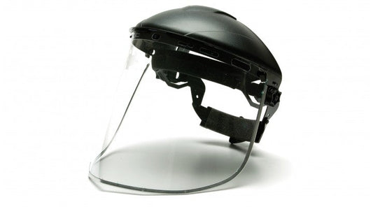 Aluminum Bound Polycarbonate Face Shield