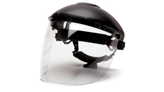 Tapered Polycarbonate Face Shield